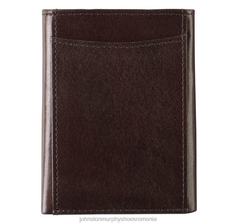 mahon 6FF4F974 bărbați Johnston  Murphy portofel trifold din piele italiană accesorii