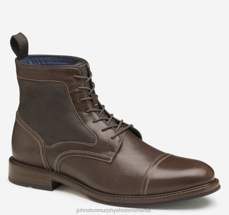 mahon full grain/ shearling 6FF4F334 bărbați Johnston  Murphy cizme din shearling xc flex raleigh cap toe pantofi