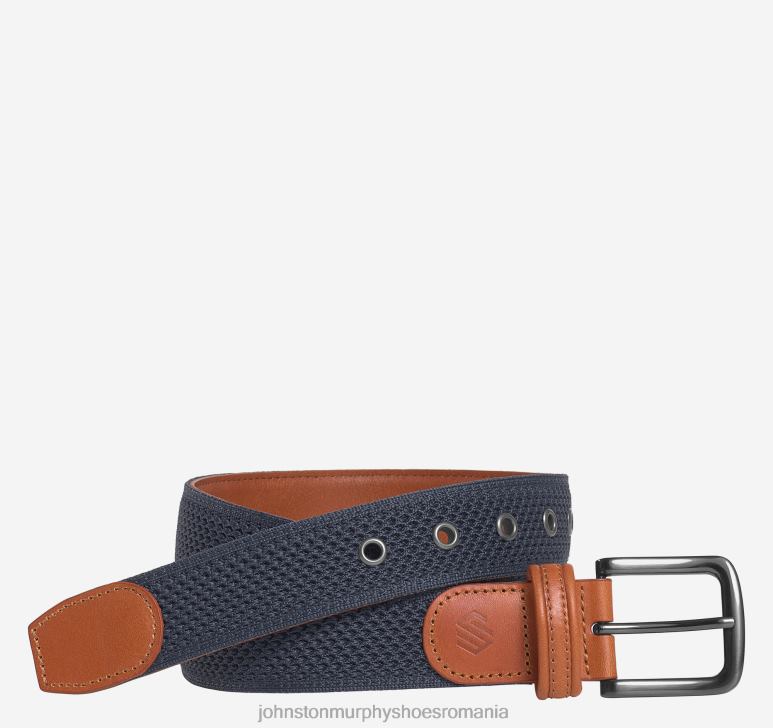 marina 6FF4F1178 bărbați Johnston  Murphy curea din tricot amherst accesorii
