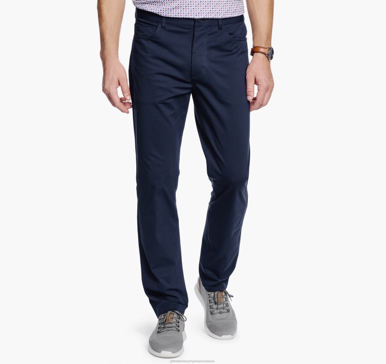 marina 6FF4F451 bărbați Johnston  Murphy pantaloni xc4 performance cu cinci buzunare îmbrăcăminte