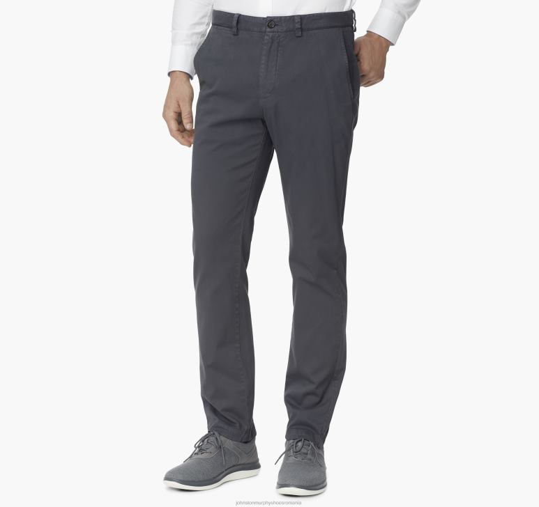 marina 6FF4F476 bărbați Johnston  Murphy pantaloni chino spalati îmbrăcăminte