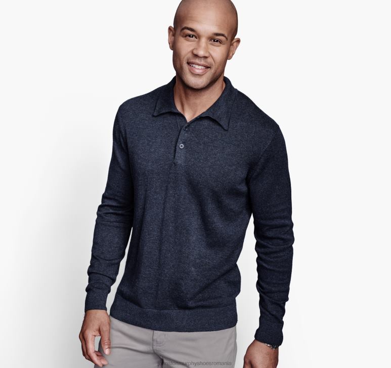 marina 6FF4F751 unisex Johnston  Murphy pulover polo îmbrăcăminte