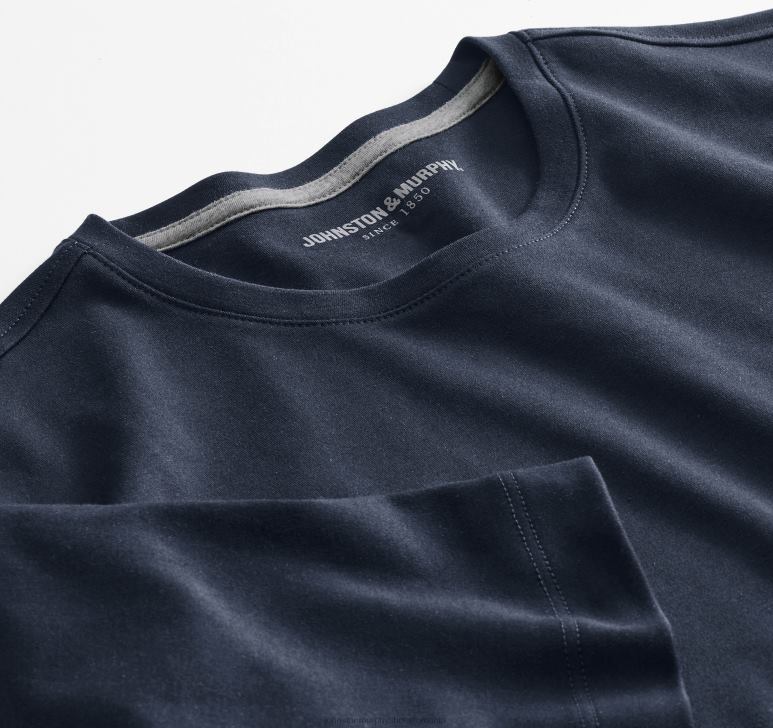 marina 6FF4F758 bărbați Johnston  Murphy tricou esential îmbrăcăminte