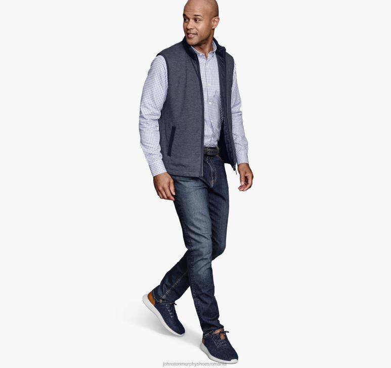 marina 6FF4F805 bărbați Johnston  Murphy vestă reversibilă îmbrăcăminte