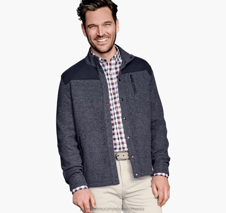 marina 6FF4F868 unisex Johnston  Murphy jachetă periată îmbrăcăminte