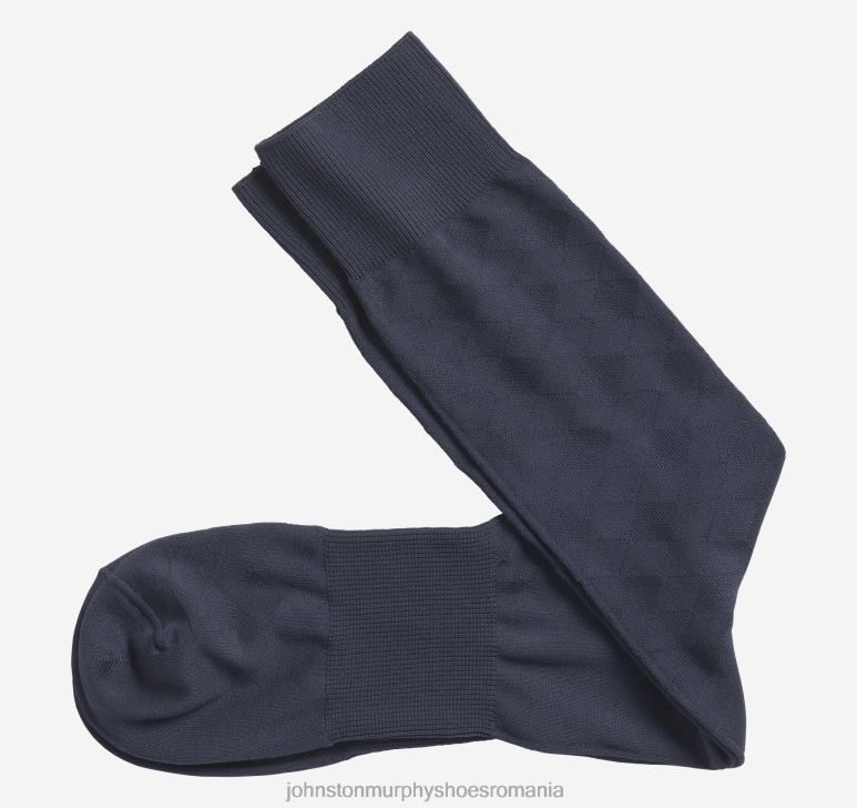 marina 6FF4F916 bărbați Johnston  Murphy șosete din microfibră tonal argyle accesorii