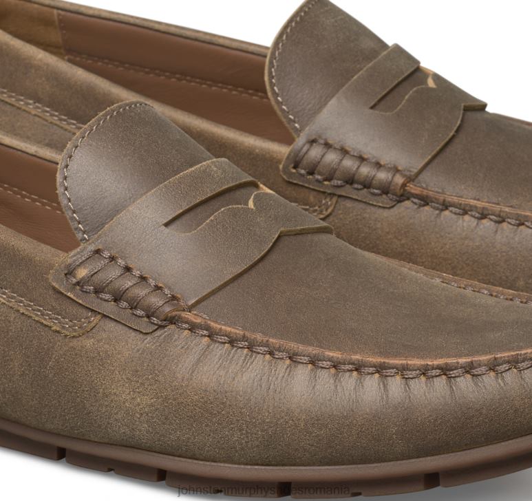 maro american full grain 6FF4F273 bărbați Johnston  Murphy sofer baldwin penny pantofi