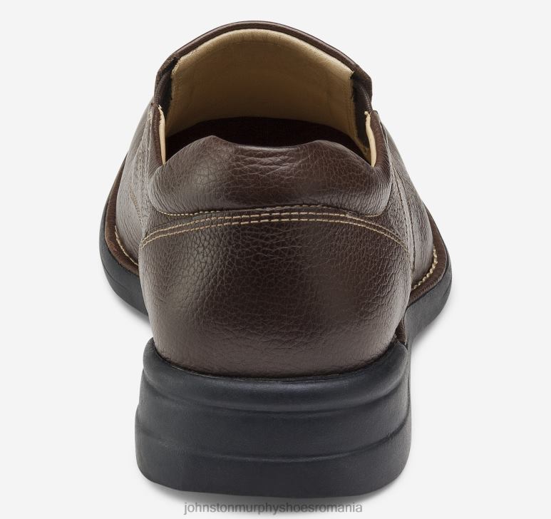 maro cu bob plin 6FF4F251 bărbați Johnston  Murphy shuler moc toe slip-on pantofi