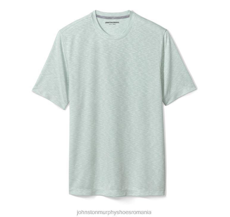 mentă 6FF4F539 bărbați Johnston  Murphy tricou vintage cu decolteu slub îmbrăcăminte