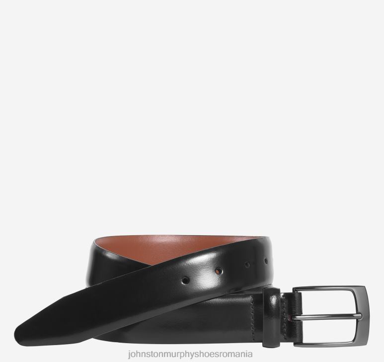 negru 6FF4F1063 bărbați Johnston  Murphy curea de piele accesorii