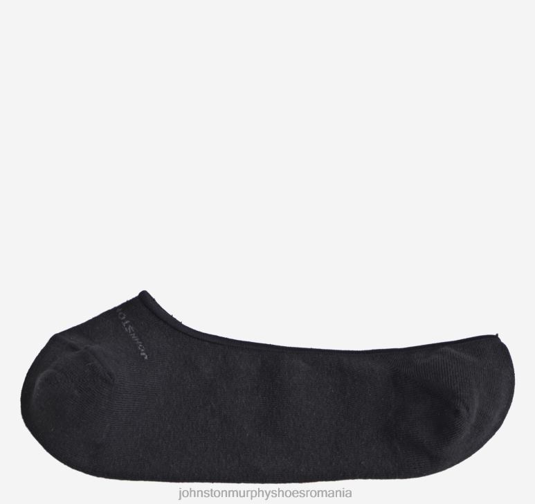 negru 6FF4F1166 bărbați Johnston  Murphy șosete de căptușeală decoltate accesorii