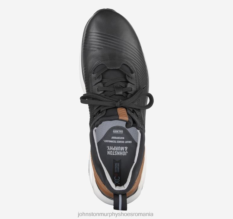 negru plin de cereale 6FF4F102 bărbați Johnston  Murphy hibrid xc4 tr1-luxe pantofi