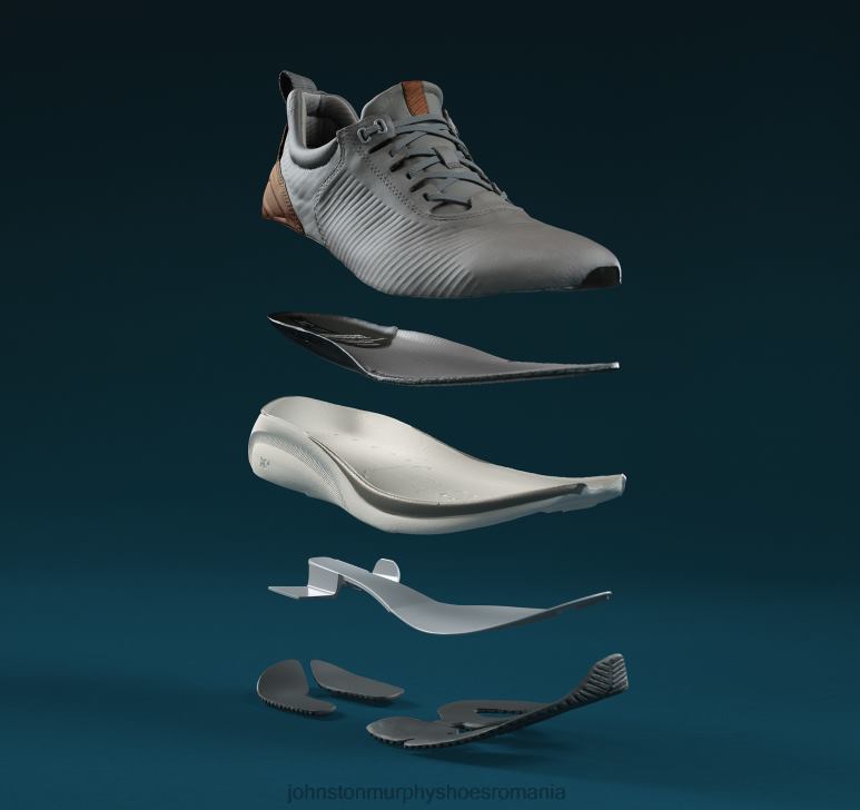 negru plin de cereale 6FF4F102 bărbați Johnston  Murphy hibrid xc4 tr1-luxe pantofi
