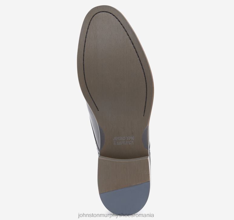 negru plin de cereale 6FF4F120 bărbați Johnston  Murphy conard 20 cap toe pantofi