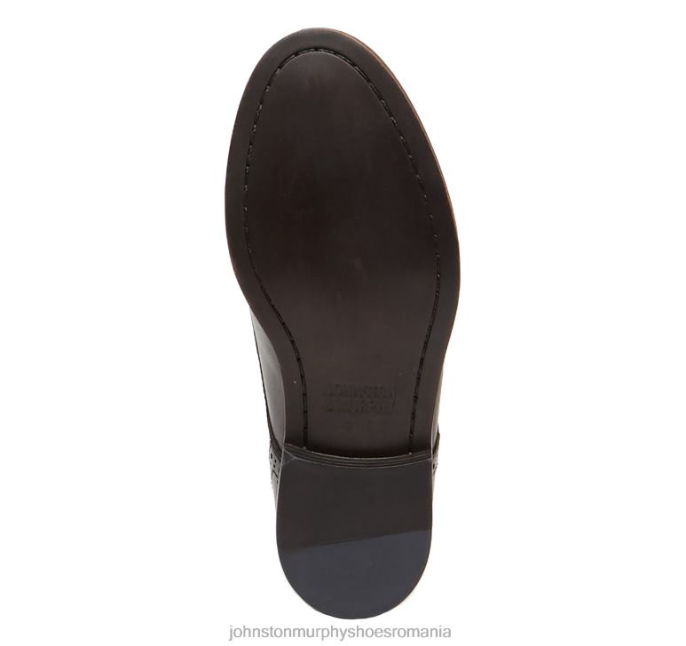 negru plin de cereale 6FF4F1347 băiat Johnston  Murphy copil mare conard cap toe pantofi