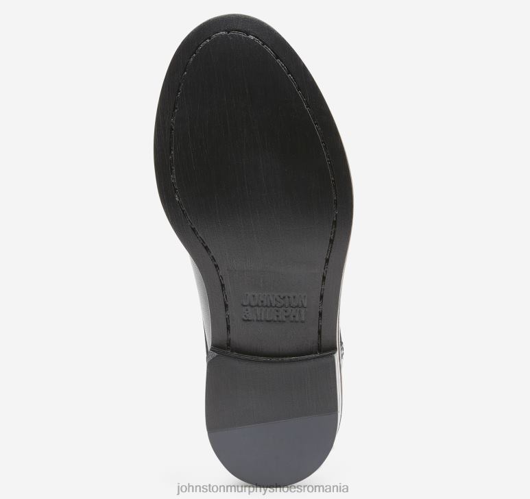 negru plin de cereale 6FF4F1355 băiat Johnston  Murphy copil mic conard cap toe pantofi