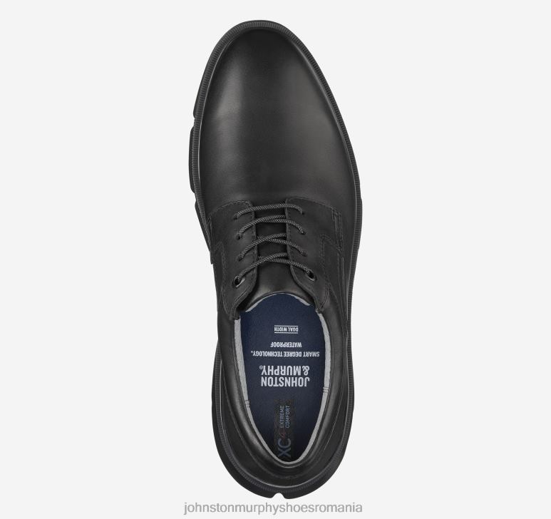 negru plin de cereale 6FF4F224 bărbați Johnston  Murphy xc4 tanner deget simplu pantofi