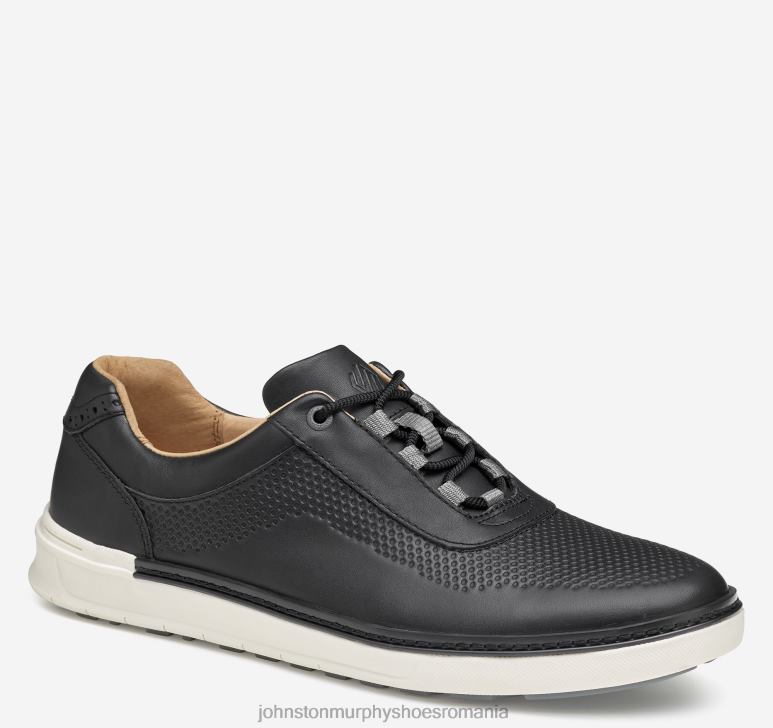 negru plin de cereale 6FF4F31 bărbați Johnston  Murphy mcguffey gl4 hibrid u-gât pantofi