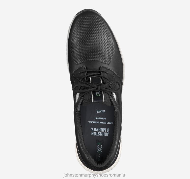 negru plin de cereale 6FF4F347 bărbați Johnston  Murphy hibrid xc4 h4-luxe pantofi
