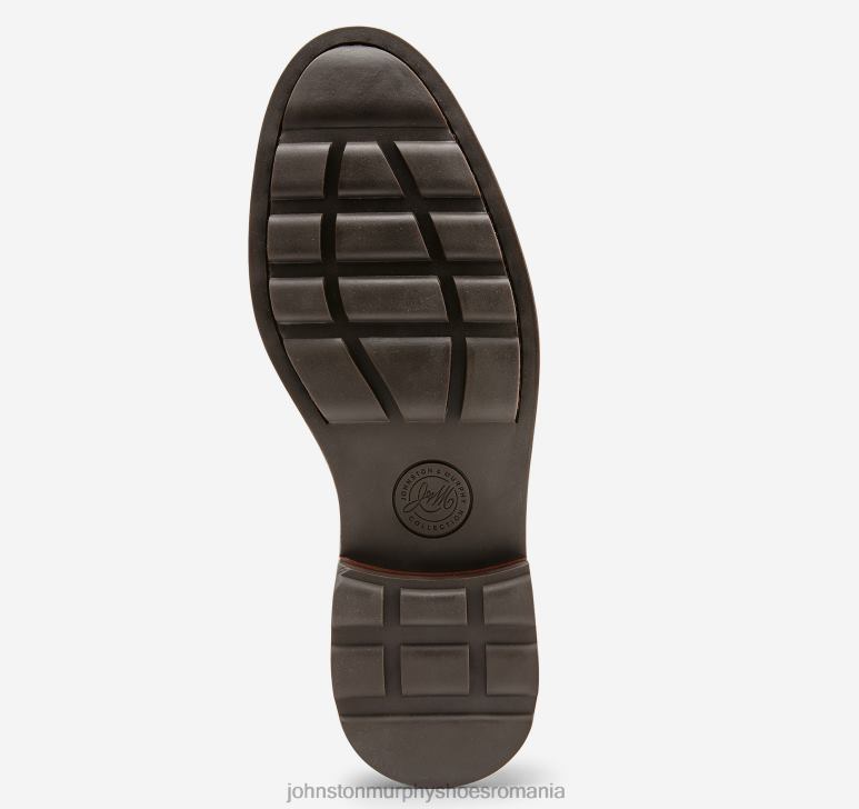 negru plin de cereale 6FF4F363 bărbați Johnston  Murphy cizme welch cu vârf simplu pantofi