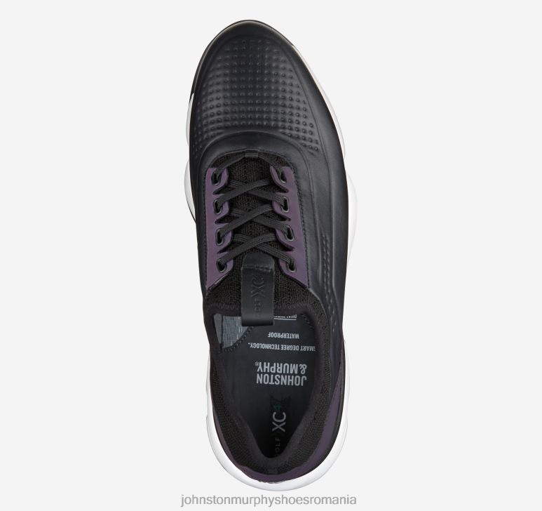 negru plin/tricot 6FF4F287 bărbați Johnston  Murphy xc4 gt4 luxe u-throat pantofi