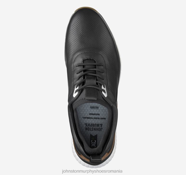 negru rezistent la apa full grain 6FF4F173 bărbați Johnston  Murphy hibrid xc4 h1-luxe pantofi