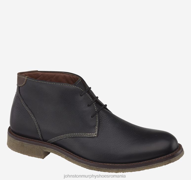 negru răsturnat plin 6FF4F264 unisex Johnston  Murphy copeland chukka pantofi