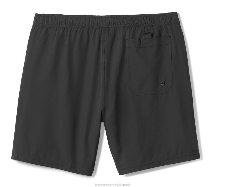 negru solid 6FF4F519 bărbați Johnston  Murphy pantaloni scurți de baie îmbrăcăminte