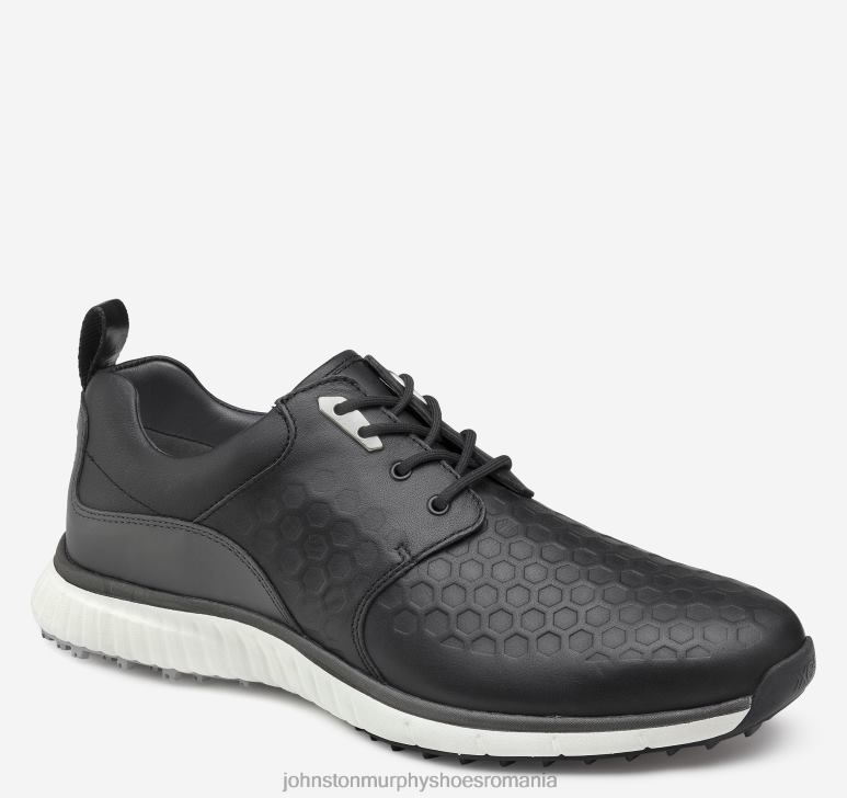 negru în relief în fagure de miere 6FF4F343 bărbați Johnston  Murphy şa hibrid xc4 h2-luxe pantofi