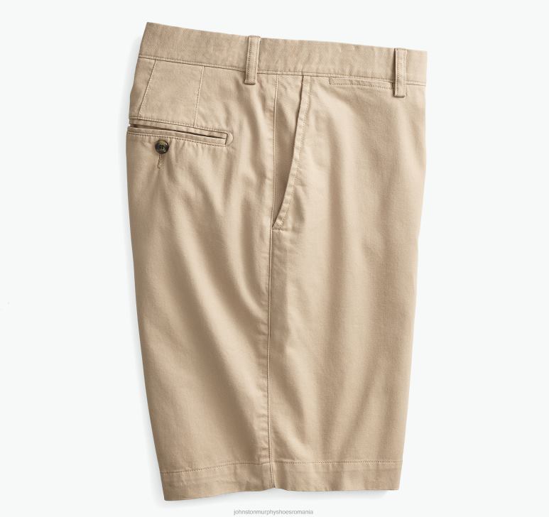 nisip 6FF4F406 bărbați Johnston  Murphy pantaloni scurți chino spălați îmbrăcăminte