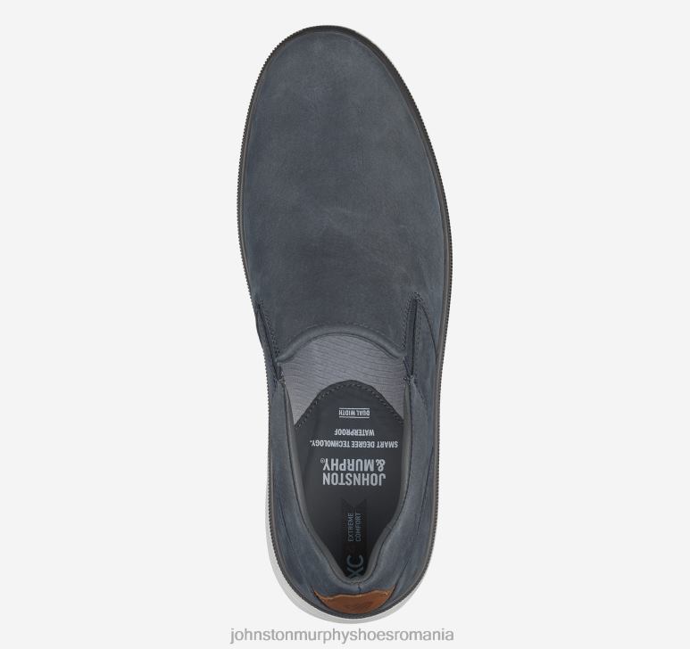 nubuc bleumarin 6FF4F200 bărbați Johnston  Murphy xc4 foust slip-on pantofi