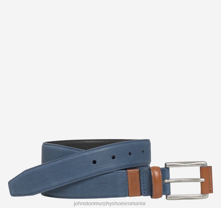 nubuc bleumarin 6FF4F984 bărbați Johnston  Murphy centura sport casual xc4 accesorii