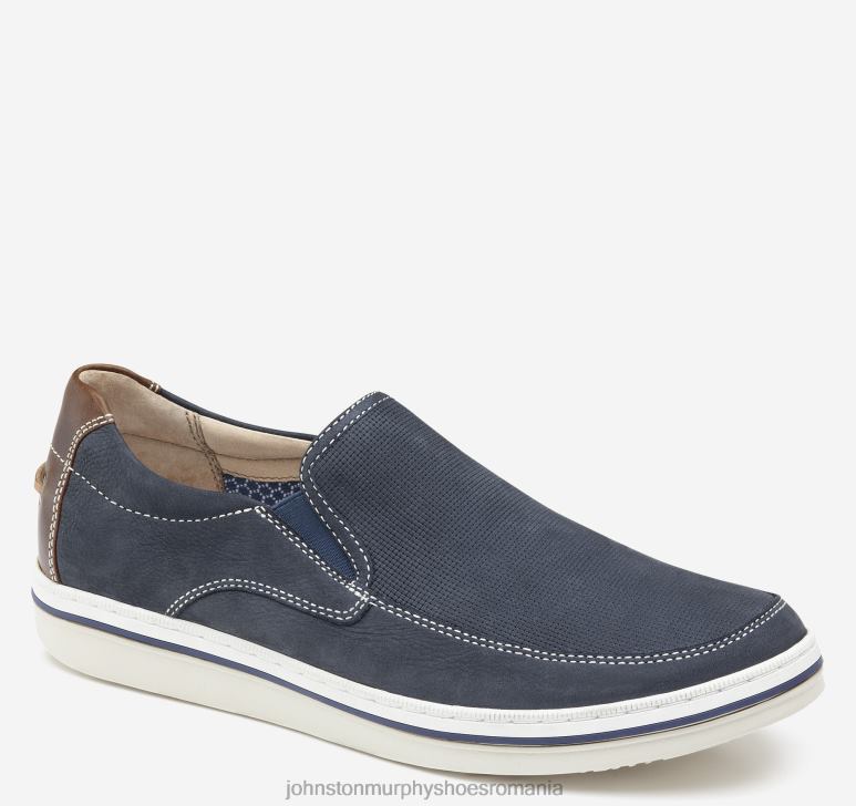 nubuc embosat bleumarin