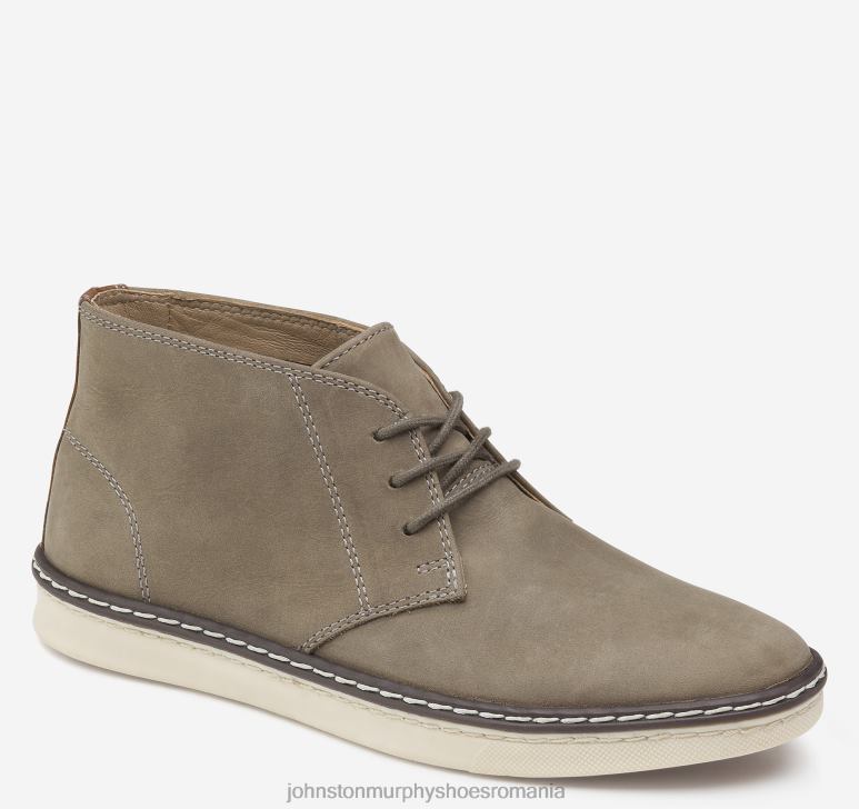 nubuc gri uleiat 6FF4F1330 băiat Johnston  Murphy copilul mare mcguffey chukka pantofi