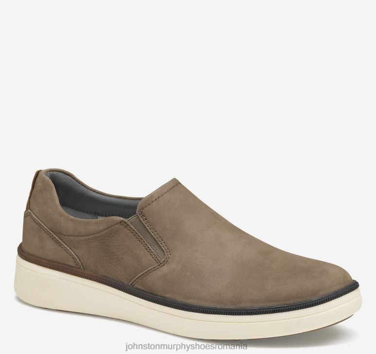 nubuc maro 6FF4F129 bărbați Johnston  Murphy xc4 foust slip-on pantofi