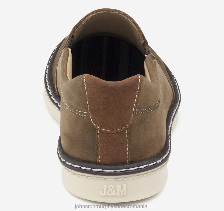 nubuc maro uns cu ulei 6FF4F1335 băiat Johnston  Murphy copil mare mcguffey slip-on pantofi