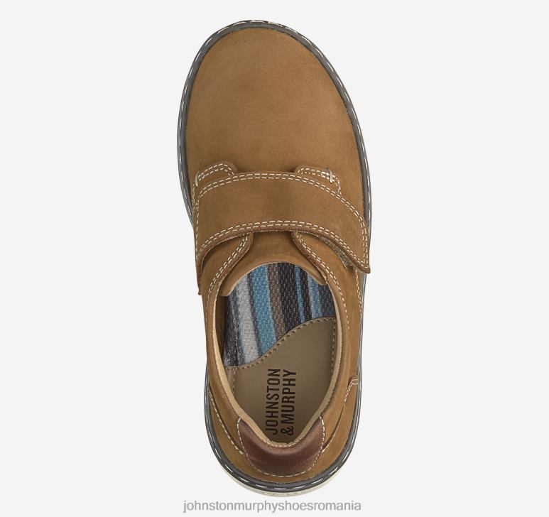 nubuc maro uns cu ulei 6FF4F1345 băiat Johnston  Murphy copilul mic mcguffey slip-on pantofi