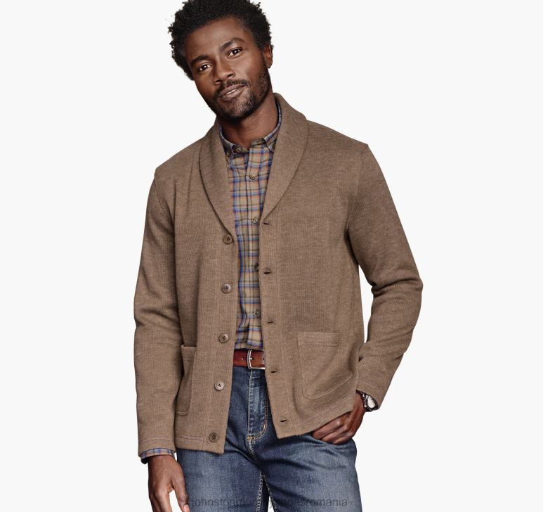 ovaz 6FF4F877 unisex Johnston  Murphy cardigan cu guler șal îmbrăcăminte