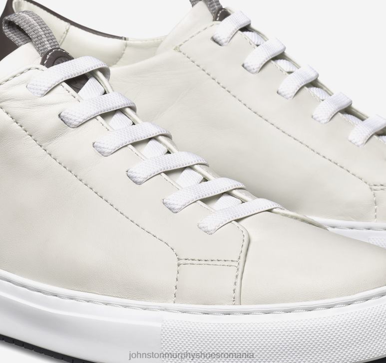 piele albă de oaie 6FF4F296 bărbați Johnston  Murphy anson dantelă până la deget pantofi