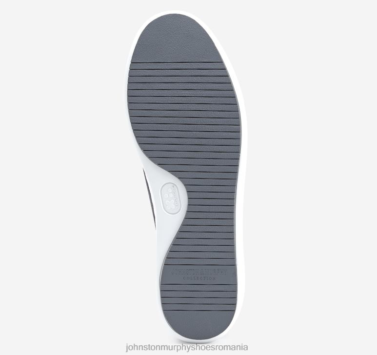 piele de căprioară englezească bleumarin/piele de oaie 6FF4F280 bărbați Johnston  Murphy anson stretch din dantelă până la vârf pantofi