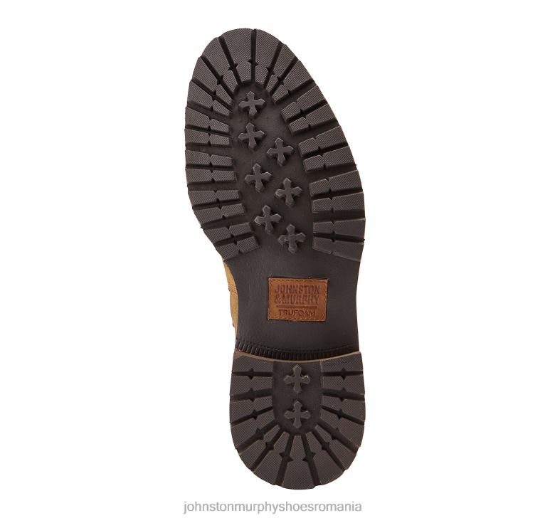 piele de căprioară uleiată bronz 6FF4F285 bărbați Johnston  Murphy cizmă barrett chelsea pantofi