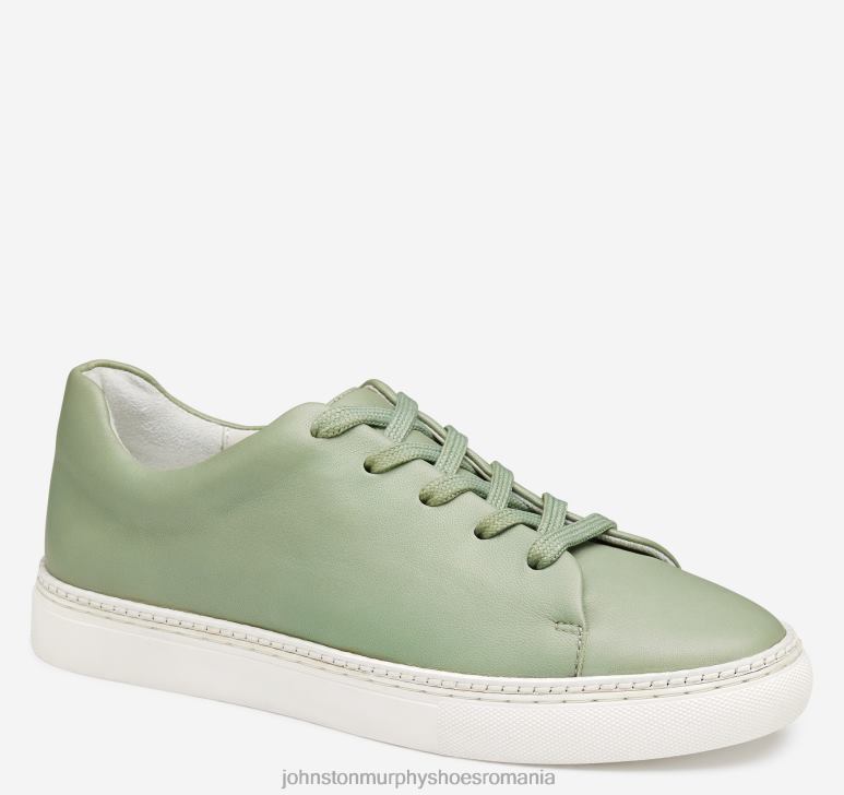 piele de mănuși de salvie 6FF4F1237 femei Johnston  Murphy callie lace-to-toe pantofi