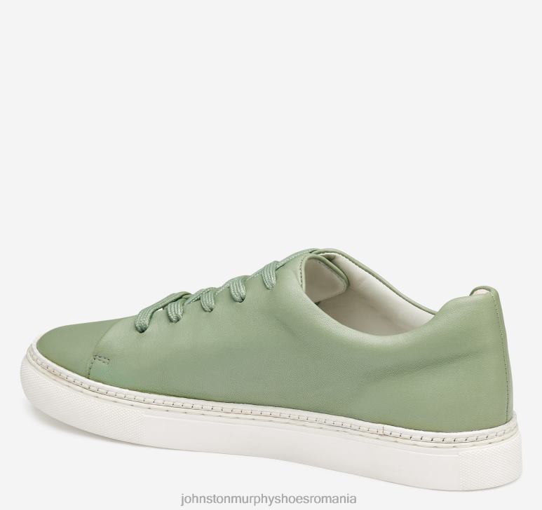 piele de mănuși de salvie 6FF4F1237 femei Johnston  Murphy callie lace-to-toe pantofi