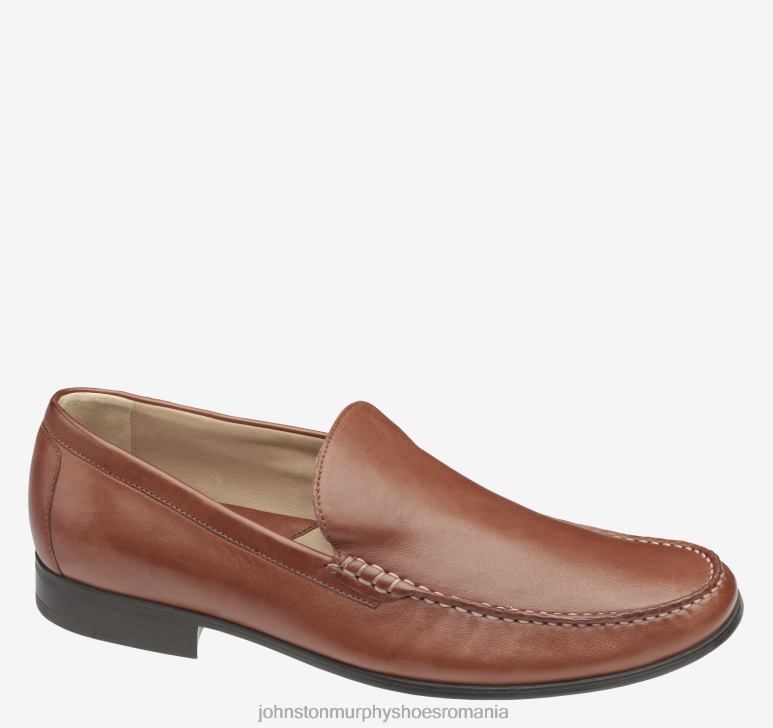 piele de oaie coniac 6FF4F187 bărbați Johnston  Murphy cresswell venetian pantofi
