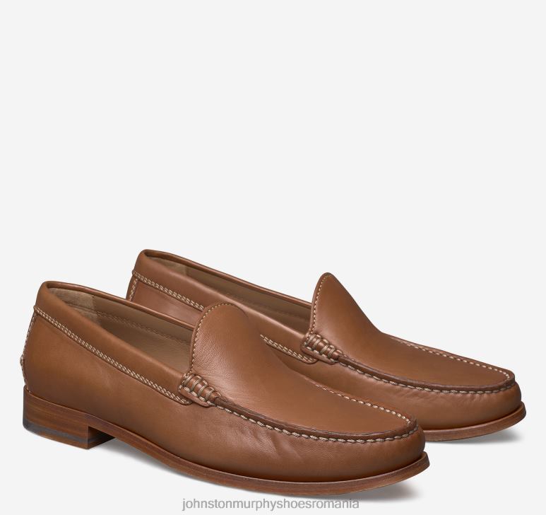piele de oaie coniac 6FF4F286 bărbați Johnston  Murphy baldwin venetian pantofi