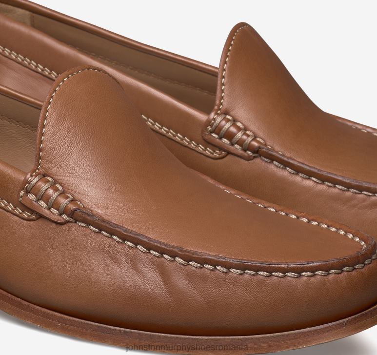 piele de oaie coniac 6FF4F286 bărbați Johnston  Murphy baldwin venetian pantofi