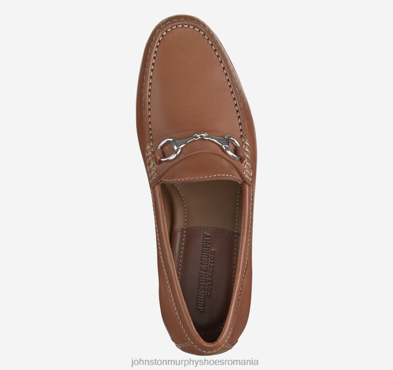 piele de oaie coniac 6FF4F288 bărbați Johnston  Murphy baldwin bit pantofi