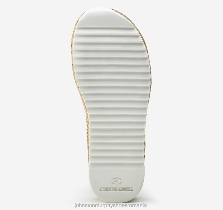 piele de oaie în relief cu croco auriu 6FF4F1197 femei Johnston  Murphy sandale tanga michelle pantofi