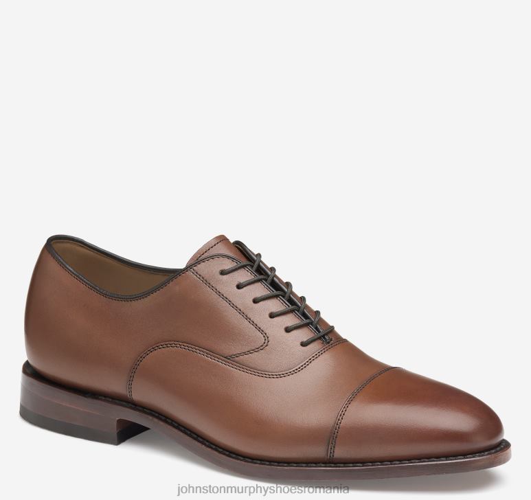 piele de vițel cafeniu 6FF4F196 bărbați Johnston  Murphy melton cap toe pantofi