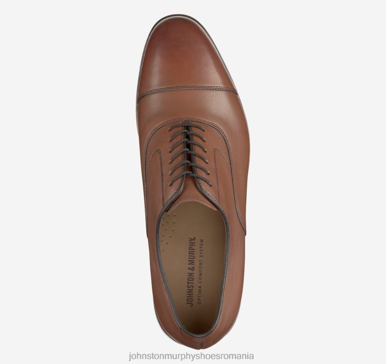 piele de vițel cafeniu 6FF4F196 bărbați Johnston  Murphy melton cap toe pantofi